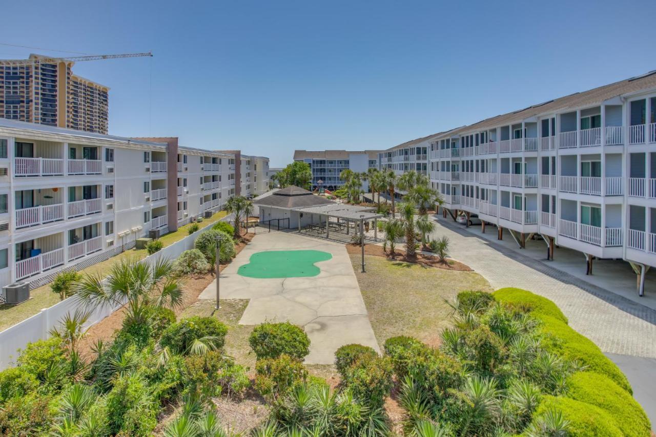 Myrtle Beach Condo With Screened Deck Walk To Beach Екстериор снимка