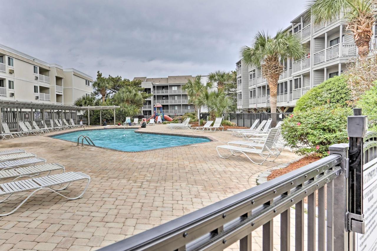Myrtle Beach Condo With Screened Deck Walk To Beach Екстериор снимка