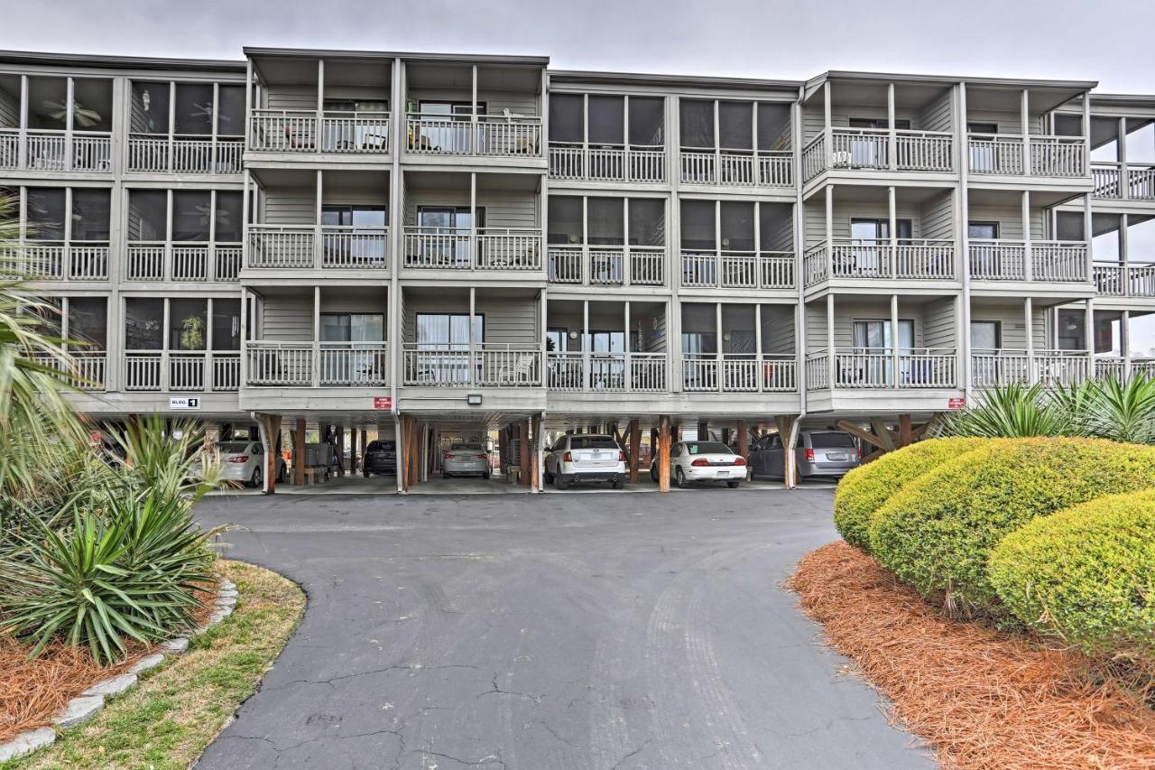 Myrtle Beach Condo With Screened Deck Walk To Beach Екстериор снимка